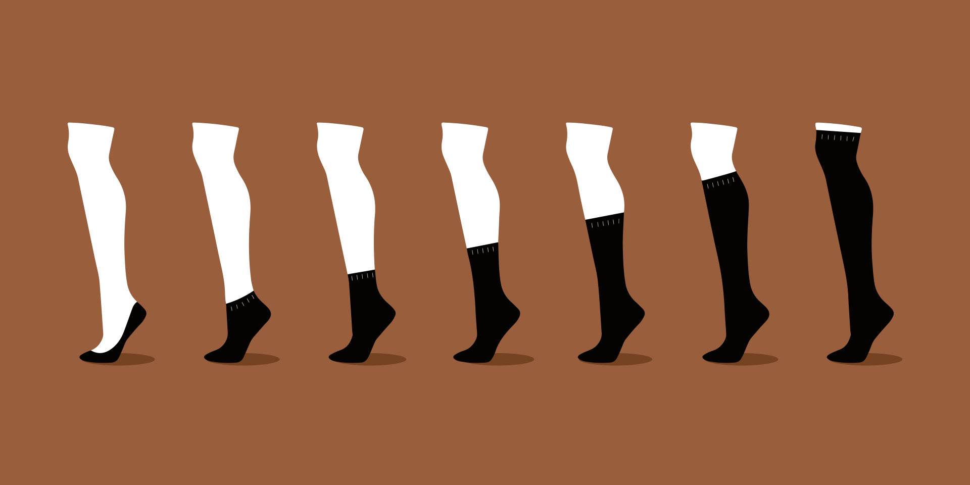 Sock Lengths: From Low-Cut to Over Knee with Style Tips