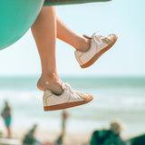 No Show Socks for Unisex 3 Pack - Sand Beige