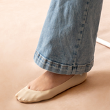 Low-Cut No Show Socks 3 Pack - Beige