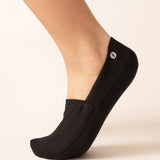 No Show Socks for Unisex 3 Pack - Black