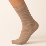 Crew Socks 3 Pack - Medium Beige