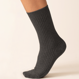 Crew Socks 3 Pack - Charcoal Grey
